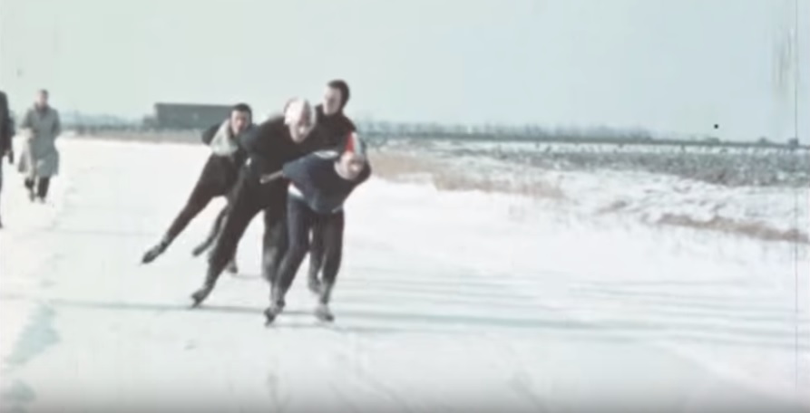 Kleurenfilm Elfstedentocht 1954 gevonden